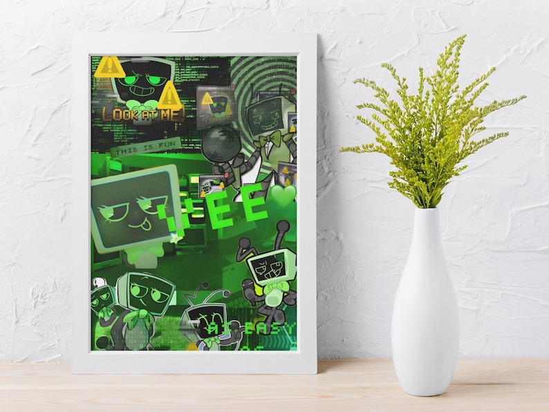 Vee Dandy’s World Poster | Roblox Game Character Wall Art | Dandys ...