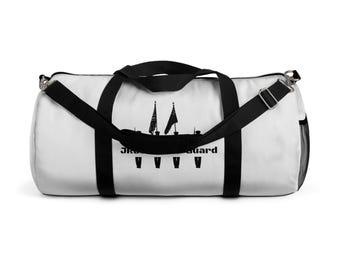 JROTC Color Guard Duffel Bag | Marching Flag Silhouette Sports Bag