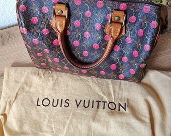 Authentic Louis Vuitton Takashi Murakami Monogram Cerises Cherry