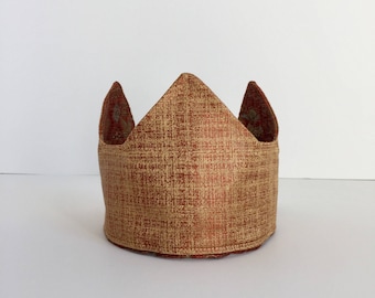 Soft Reversible Fabric Crown