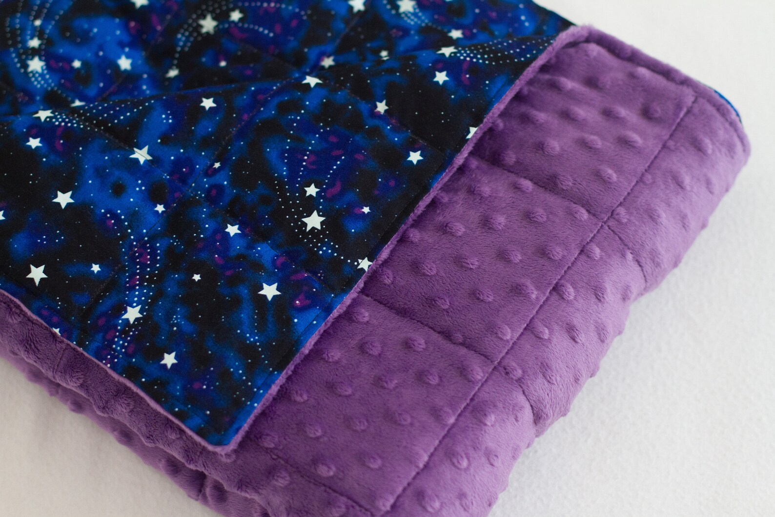 Weighted Blanket Space Weighted Blanket Glow in the Dark Etsy
