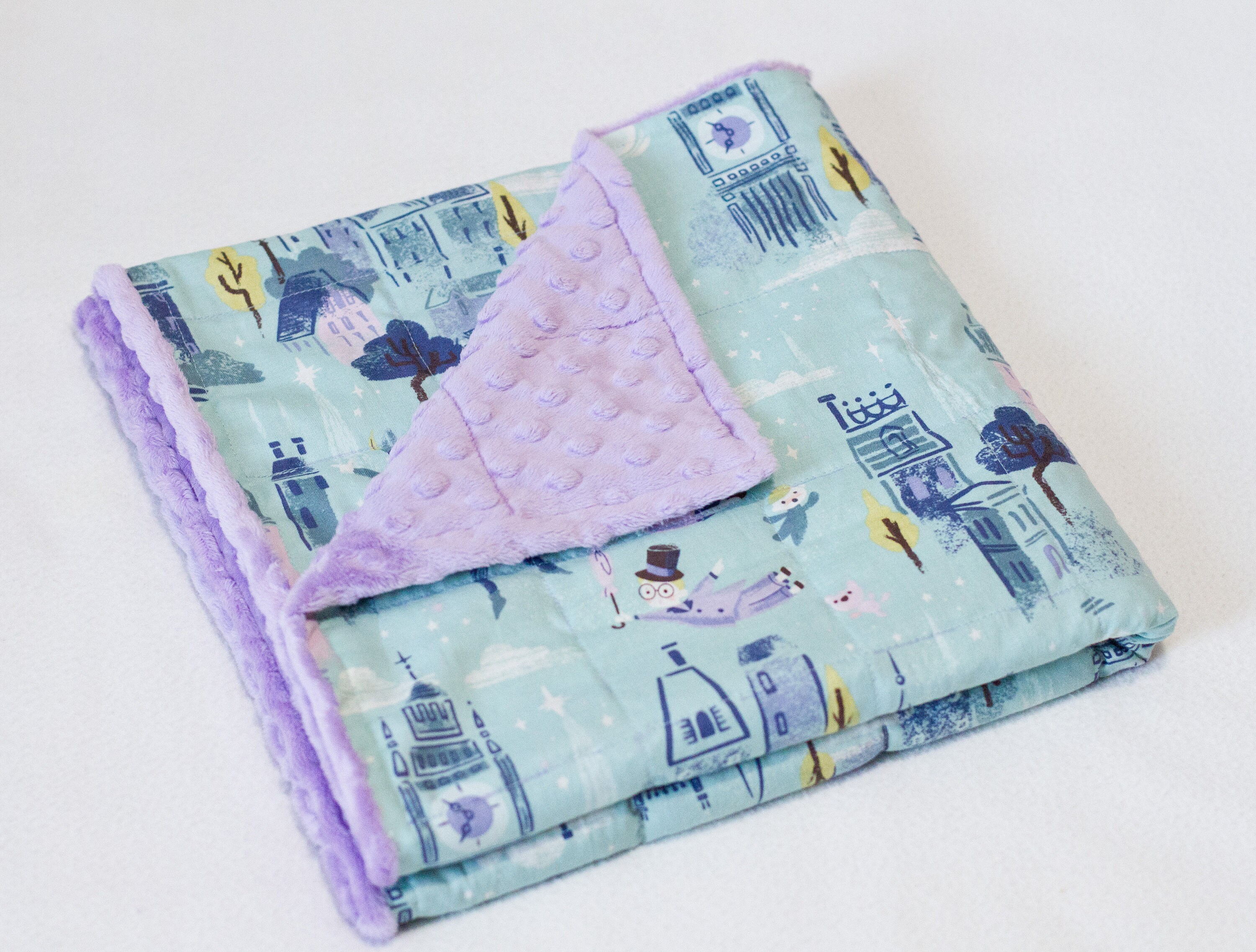 Weighted Blanket Childs Weighted Blanket Peter Pan Neverland Etsy