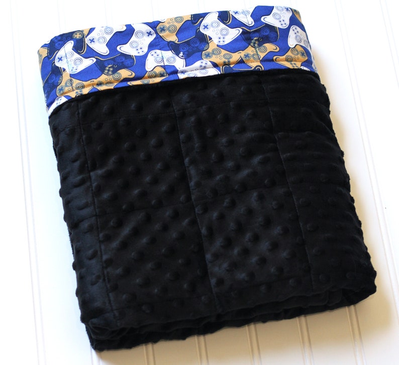 Weighted Blanket Boys or Girls Video Game Controller Weighted Etsy