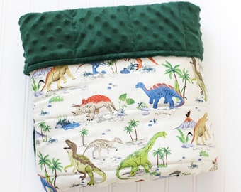 Dinosaur Weighted Blanket for Child Teen- Boys Weighted Blanket -Anxiety Relief, Toddler Weighted Blanket, kids gift