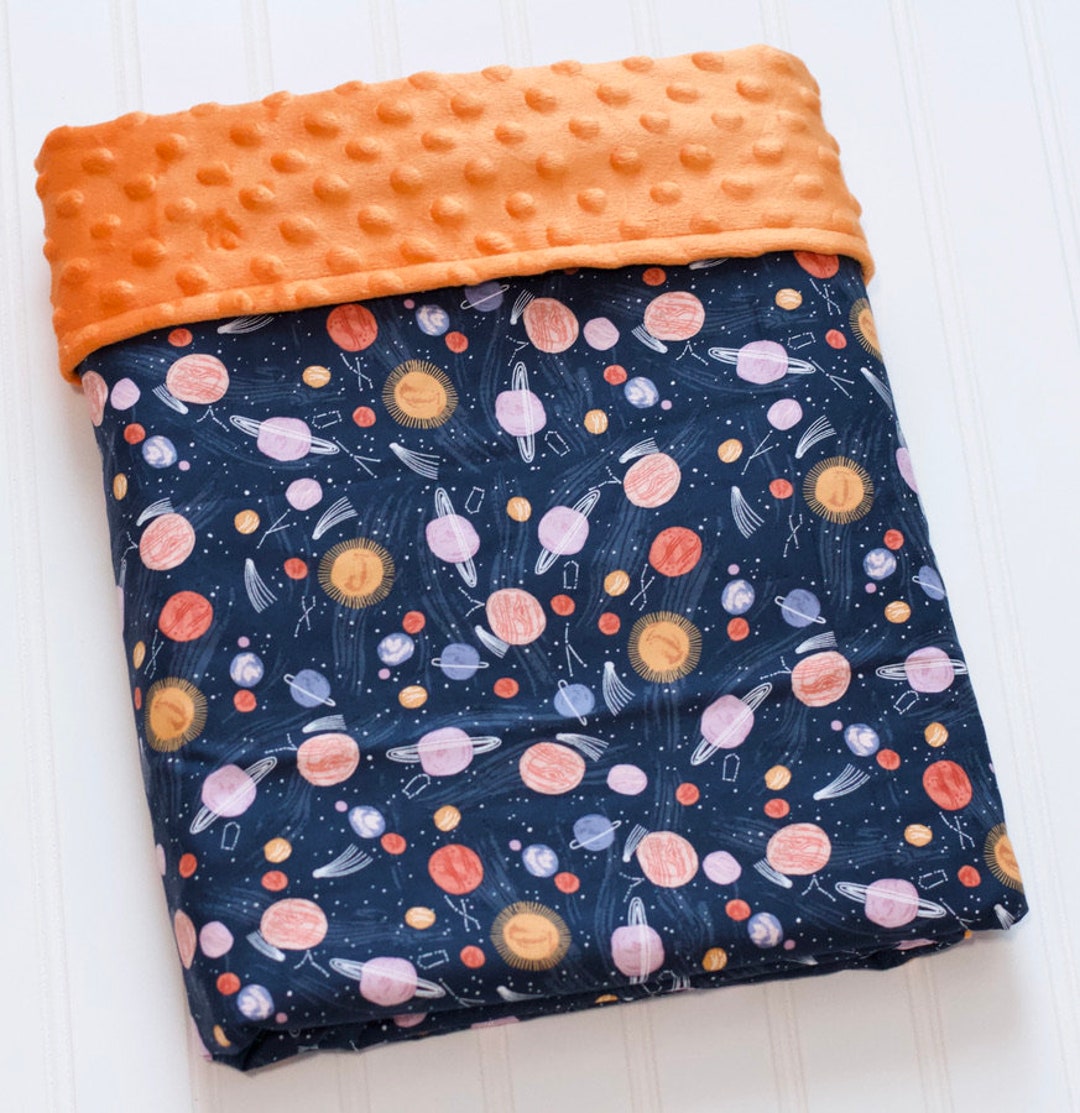 Space Weighted Blanket Weighted Blanket Child Etsy
