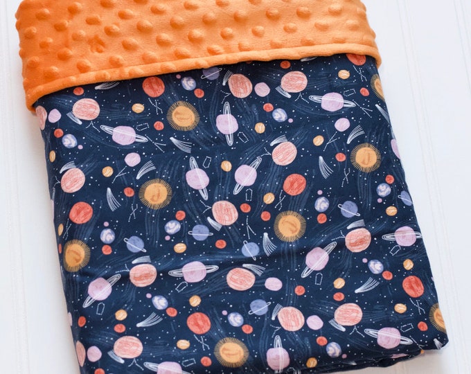 Space Weighted Blanket, Weighted Blanket, Child Weighted Blanket