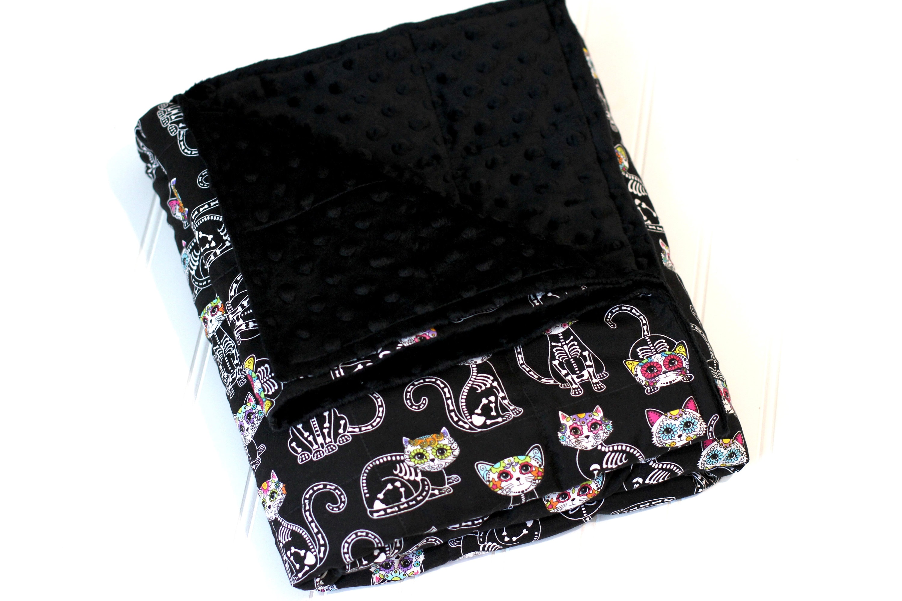 Weighted Blanket Cat Weighted Blanket Childs Weighted Etsy