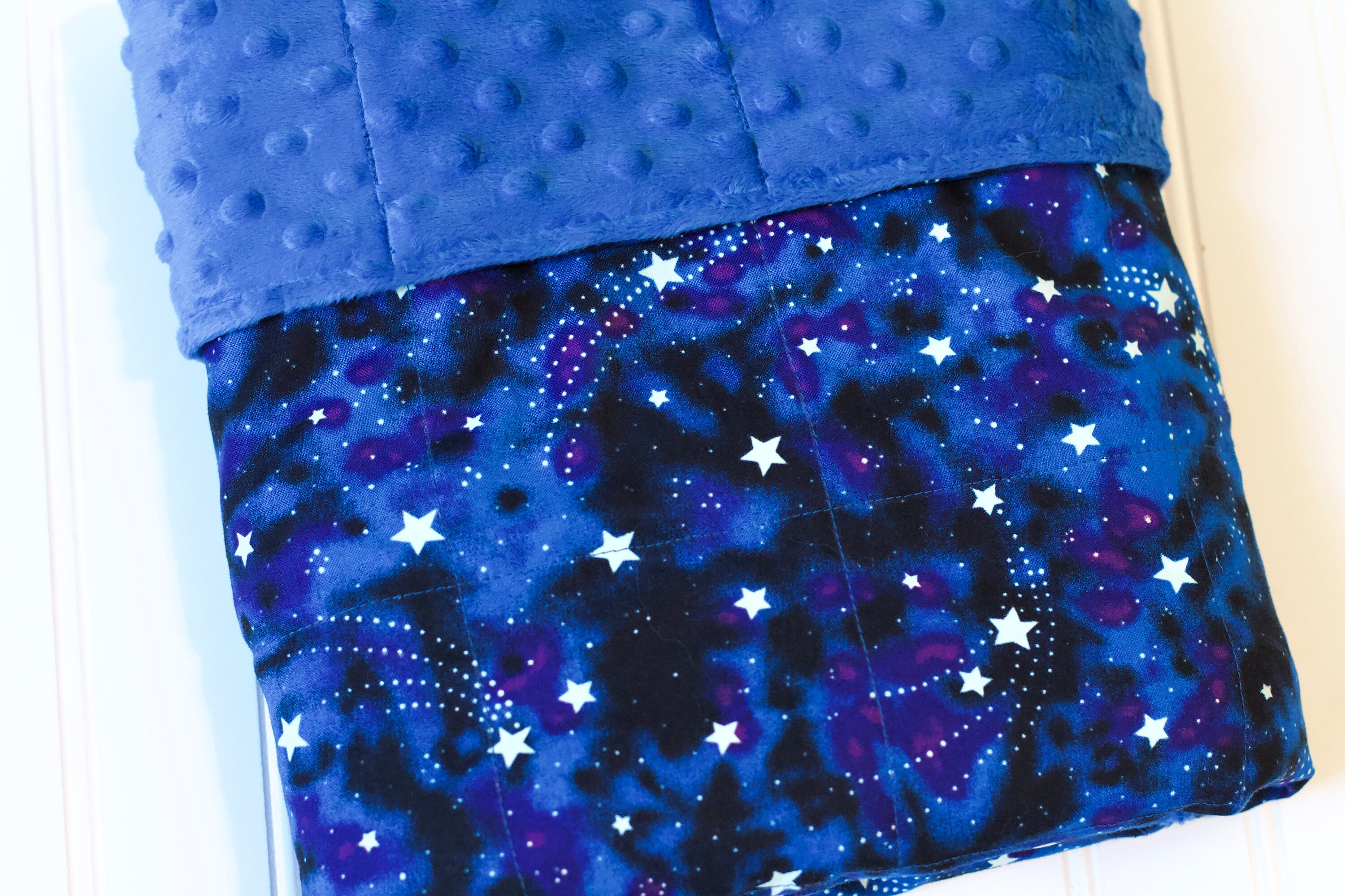 Weighted Blanket Space Weighted Blanket Glow in the Dark Etsy