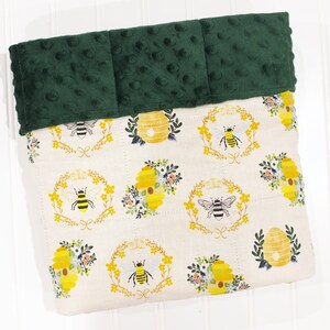 Bee Weighted Blanket Etsy
