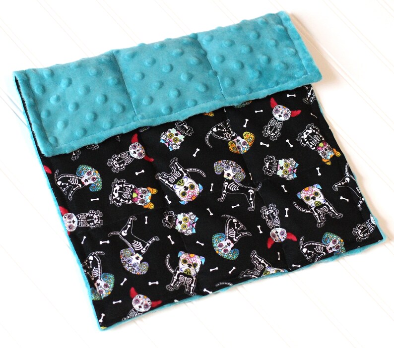 Sugar Skull Dogs Weighted Lap Pad Childs Weighted Lap Pad Etsy