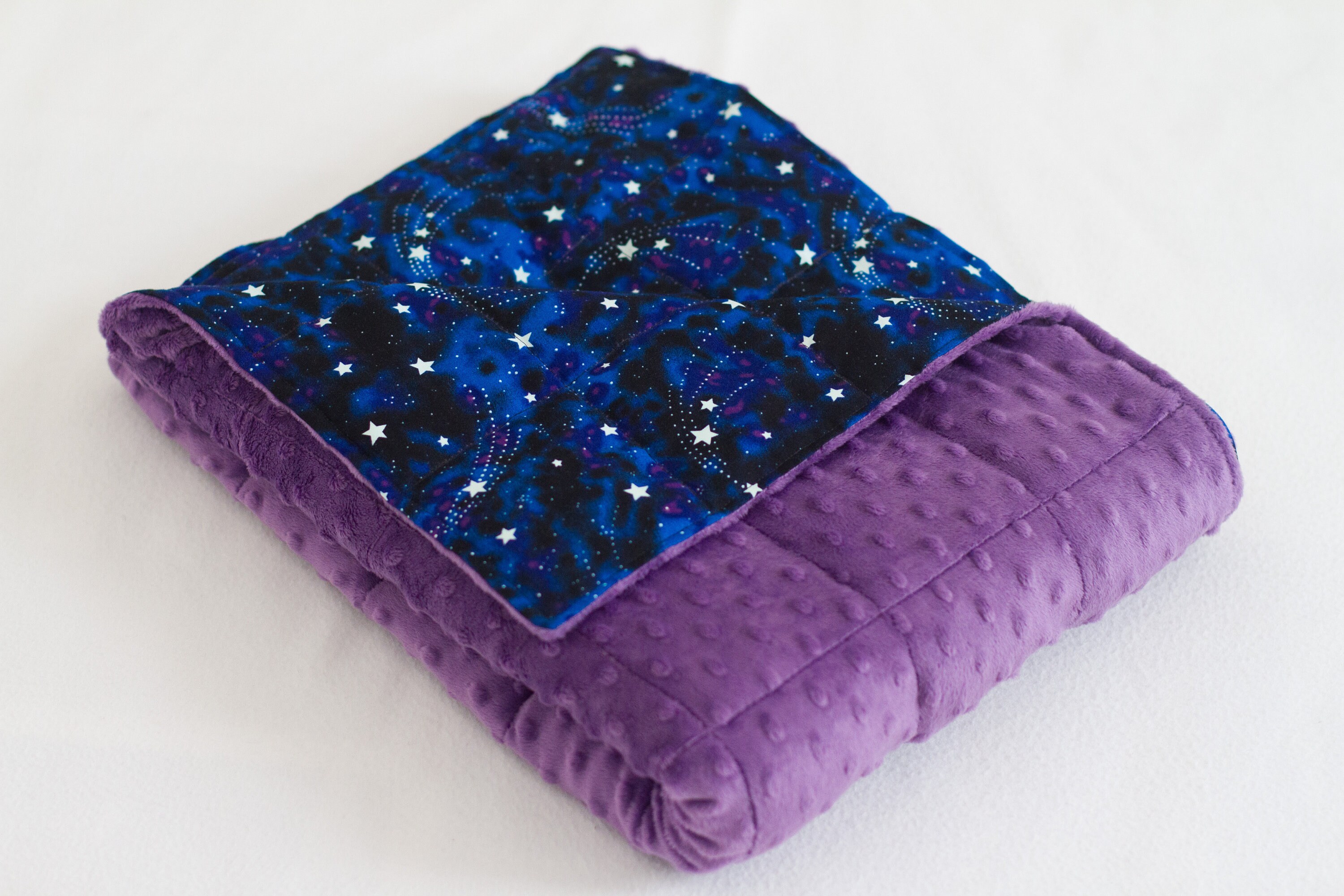 Weighted Blanket Space Weighted Blanket Glow in the Dark Etsy