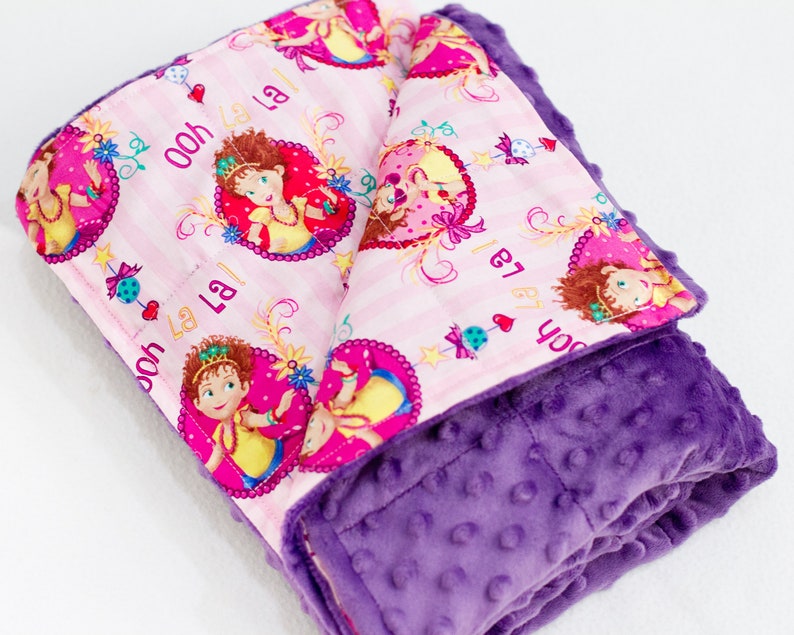 Weighted Blanket Weighted Blanket Child Fancy Nancy Cotton Etsy