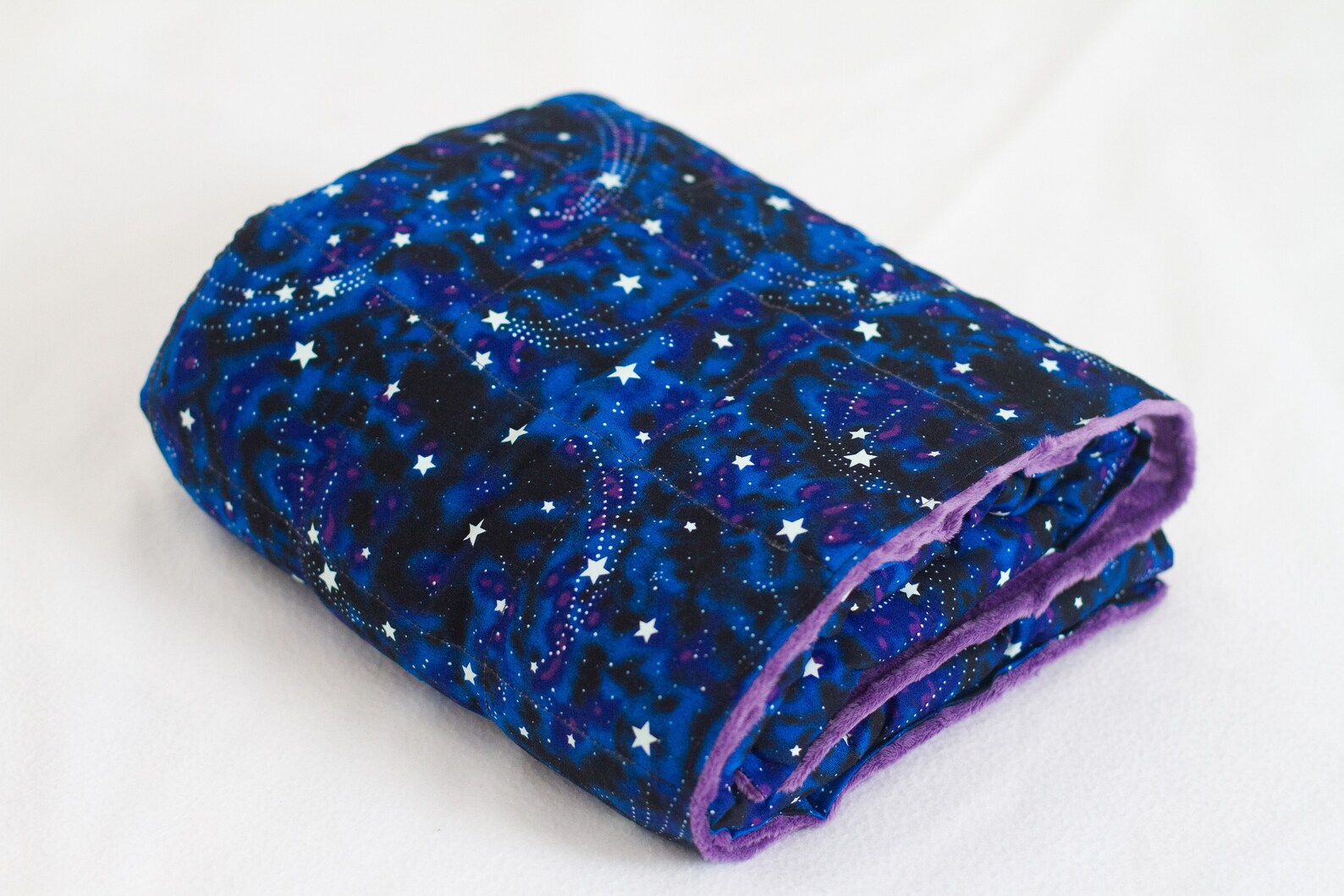 Weighted Blanket Space Weighted Blanket Glow in the Dark Etsy