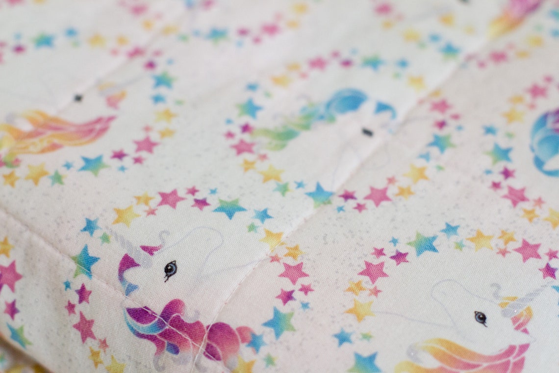 Girls or Boys Unicorn Weighted Blanket Glitter Weighted Etsy