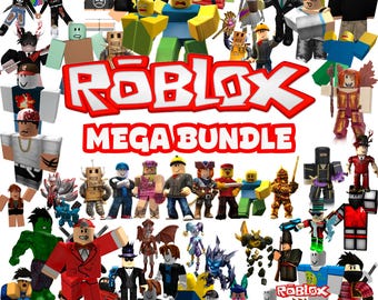 Roblox PNG Pack | Character Clipart & Mega Roblox Designs for Cricut, Silhouette