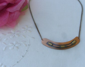 Copper Necklace - Hand Crafted - Vintage