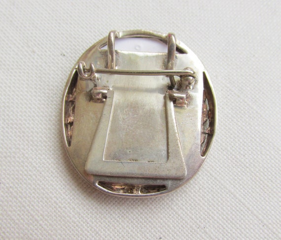 Brooch / Pendant / Photo Frame in Sterling Silver… - image 3