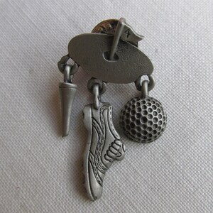 JJ Tack Pin - Golfing Tack Pin - Vintage