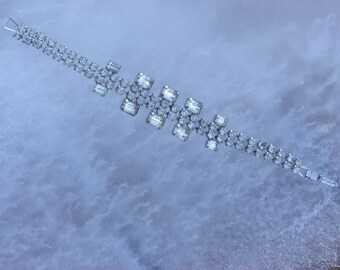 Bracelet - Rhinestones - Vintage