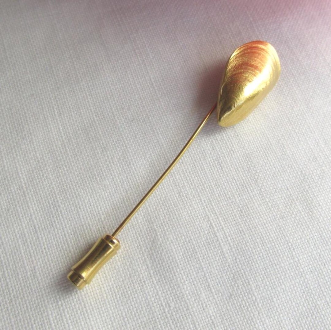 Trifari Shell Stick Pin - Vintage - Etsy Canada