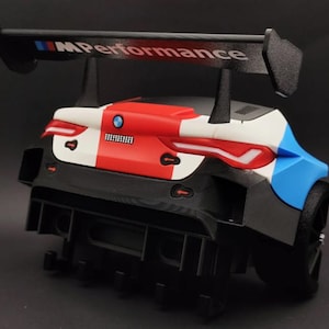 BMW M Performance Rear End Key Holder 3D Printed Wall Mount