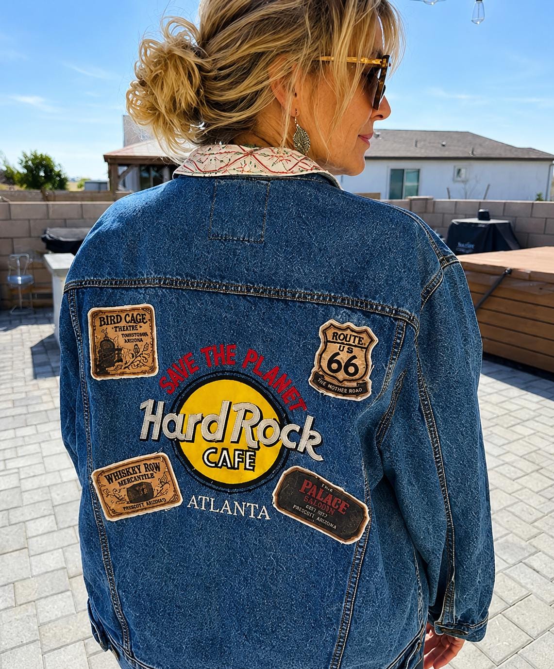 Hard Rock Cafe Denim Jacket - Etsy