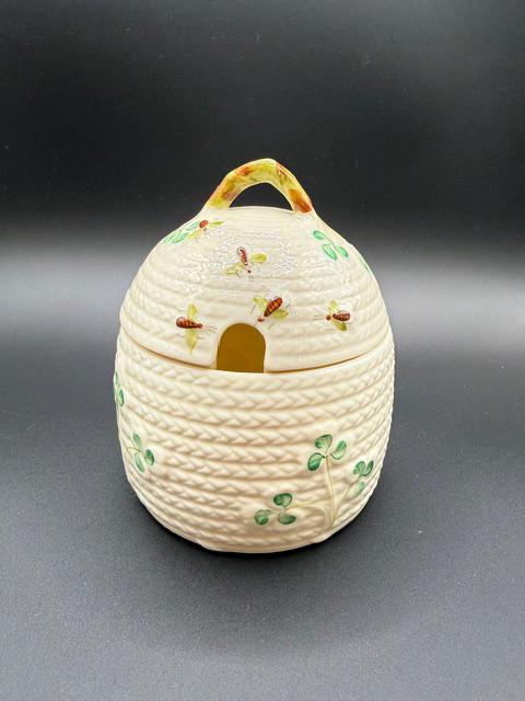 Belleek Honey Pot - Etsy