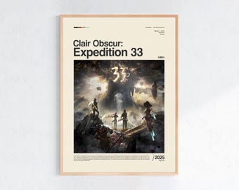 Clair Obscur: Expedition 33 Spelaffisch, Videospelstryck