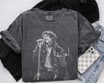 Michael Jackson Vintage 90er Jahre Stile Shirt, Michael Jackson King of Pop Film T-Shirt, kultiges MJ Fan T-Shirt, Musiklegenden-Tribut