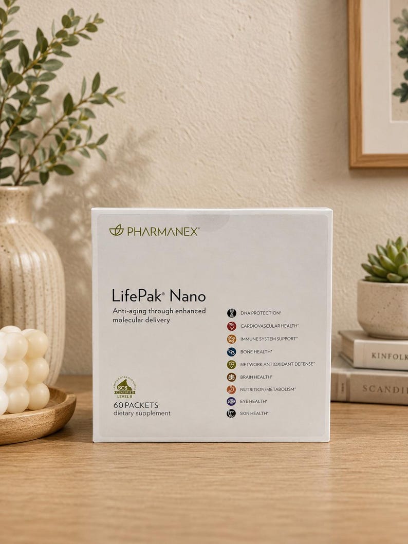 Pharmanex LifePak Nano dietary supplement box
