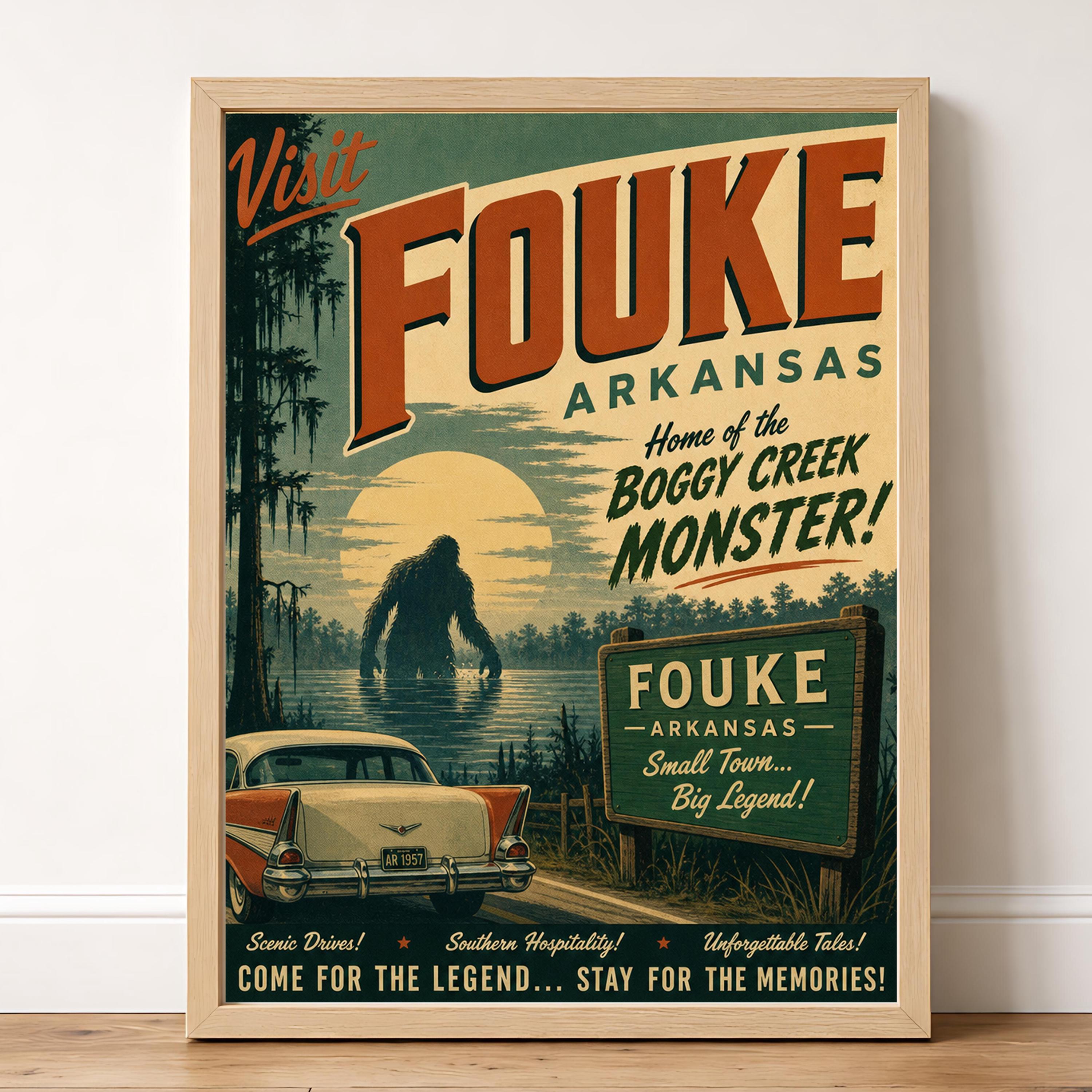 Boggy Creek Monster - Etsy