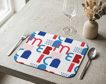 America 250 Leather Placemat