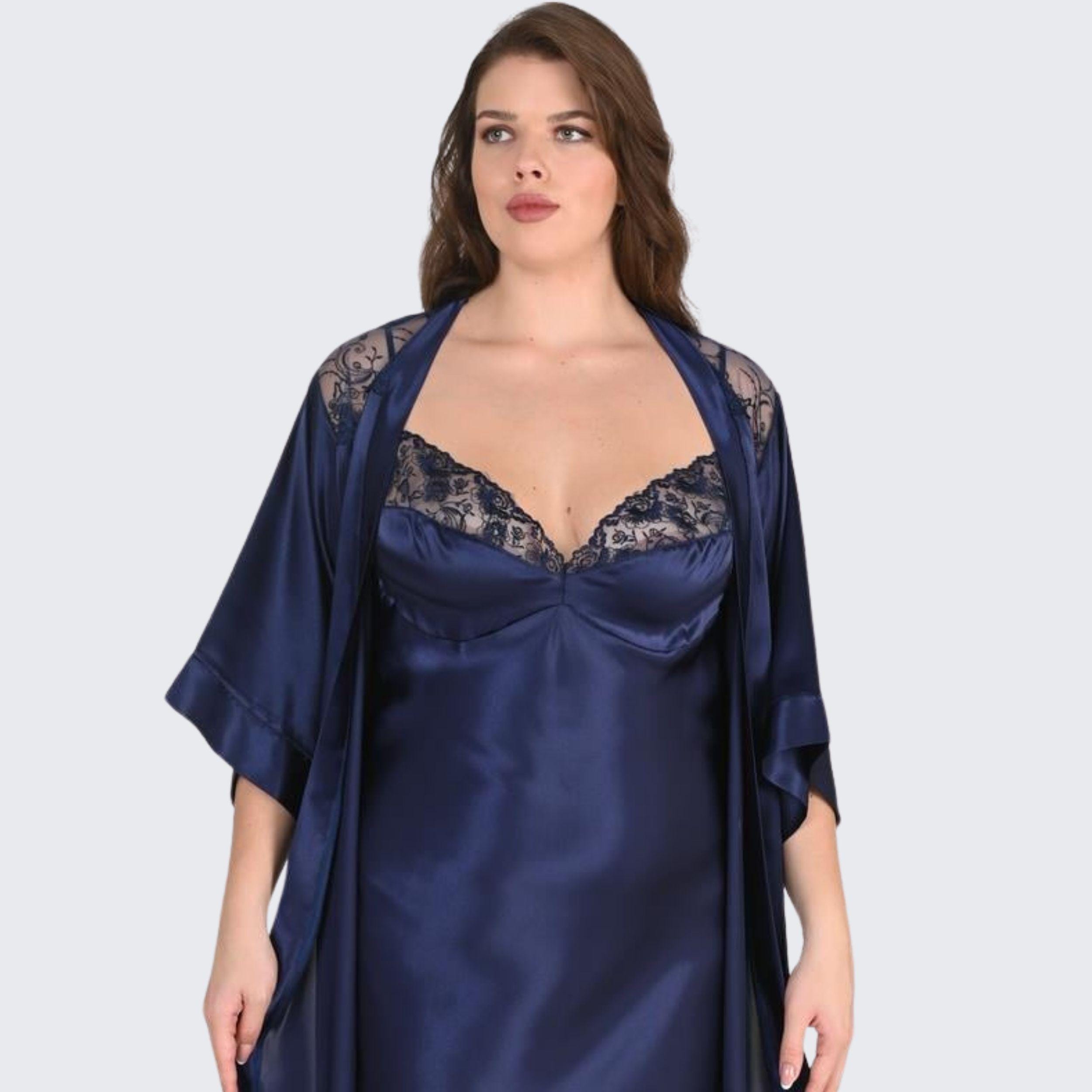 Blue Lace Nightgown - Etsy