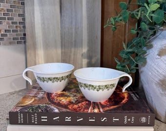 Vintage Corelle by Corning Crazy Hook Handle Coffee/Tea Cup