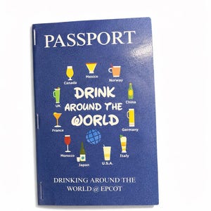 EPCOT PASSPORT BOOK