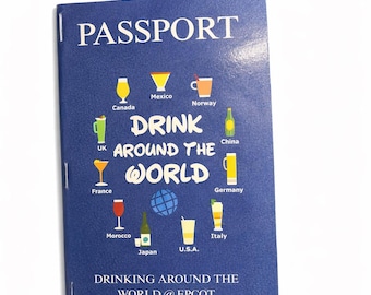 EPCOT PASSPORT BOOK