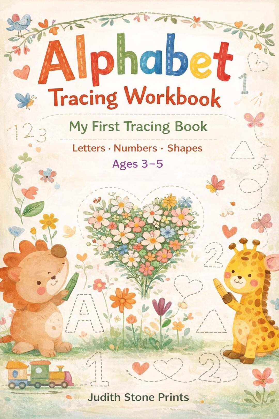 First Trace Box My First Tracing Workbook - Etsy