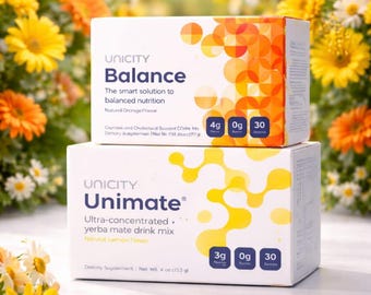 Einzigartigkeit Unimate/Einzigartigkeit Balance Mate Drink | 30Pakete(jedes) Natürliche Energie Booster | Zitronen-Ingwer Geschmack