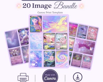 Psychic Type Michi Method Binder Inserts 20 Art Pieces Digital Download