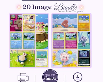 Asako Ito Themed Michi Method Binder Inserts Bundle of 20 Art Pieces Ready to Print