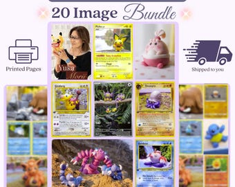 Yuka Morii Themed Michi Method Binder Inserts 20 Physical Art Pieces 4 Pages Shipped