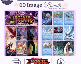 Destined Rivals Art Bundle: Michi Method Binder Inserts Digital Download
