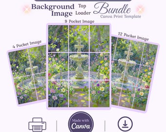 Top Loader Michi Method Binder Artwork Ready-to-Print 3 in 1 Bundle for 1 Image