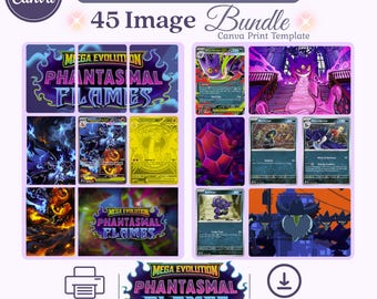 Phantasmal Flames Art Bundle: Michi Method Binder Inserts Digital Download