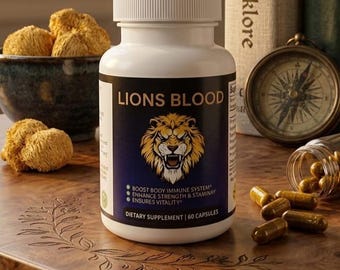 Lions Blood - Vegan Capsules