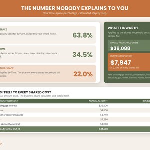 Home Daycare Spreadsheet | Childcare Tuition, Attendance, Tax Tracker (Digital Download) image 5