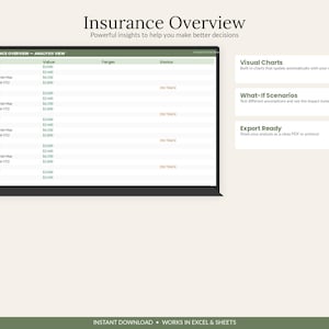 Medical Expense Tracker Spreadsheet | HSA/FSA, Deductible, Tax Deduction (Digital Download) image 5