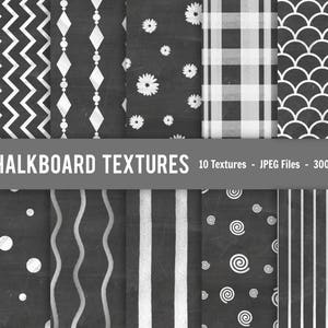 Chalkboard digital textures, chalkboard backgrounds, chalkboard patterns, black chalkboard digital patterns, cute chalkboard patterns