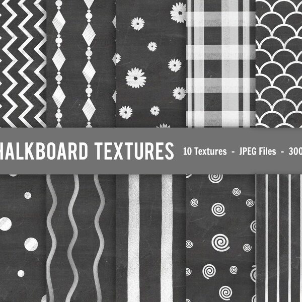 Chalkboard Pattern Etsy