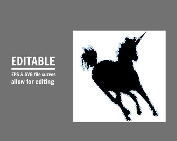 unicorn vector art unicorn shapes printable unicorn shapes etsy